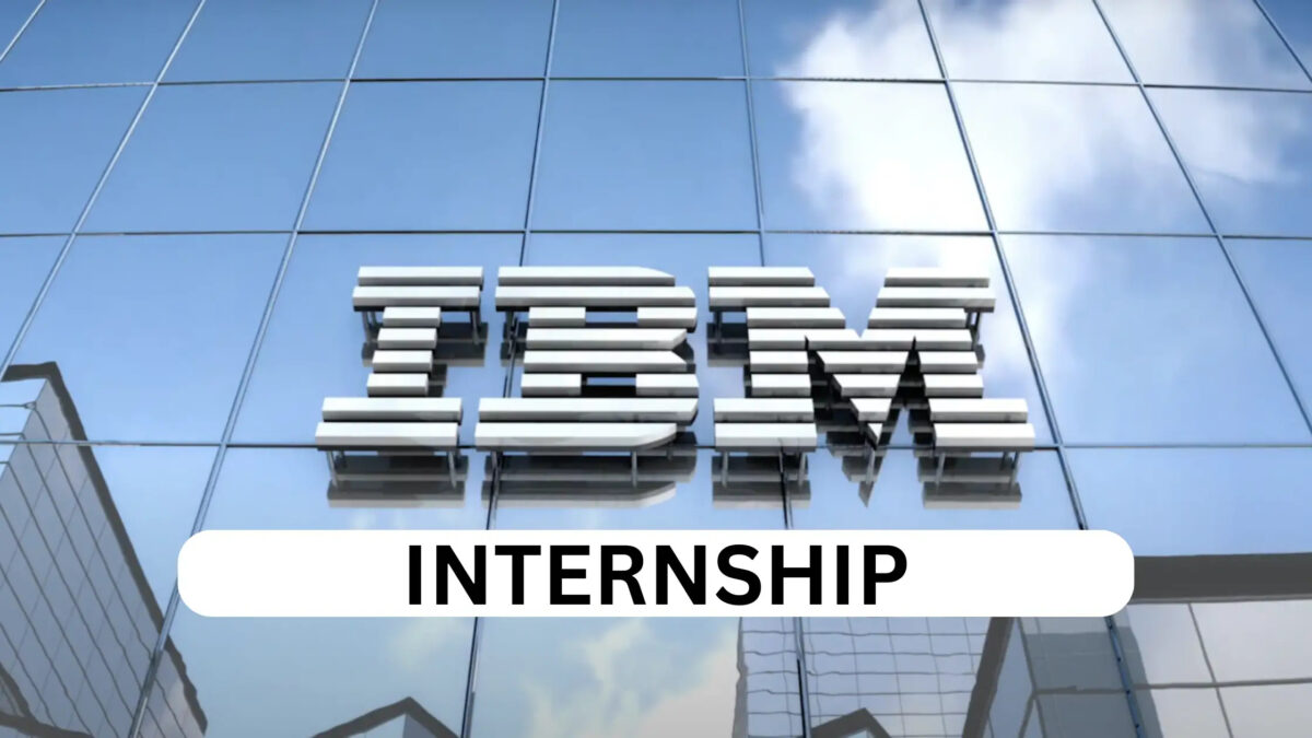 IBM Invites Application for Free Internship in Data Analytics in 2024! Hurry Up Apply Now