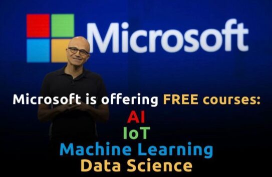 Microsoft free ai training course